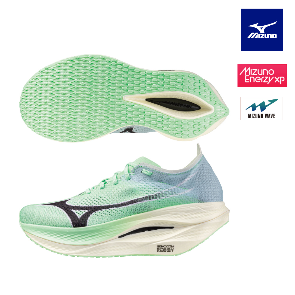 MIZUNO 美津濃 WAVE REBELLION PRO 3 男女款 路跑鞋 U1GD253001