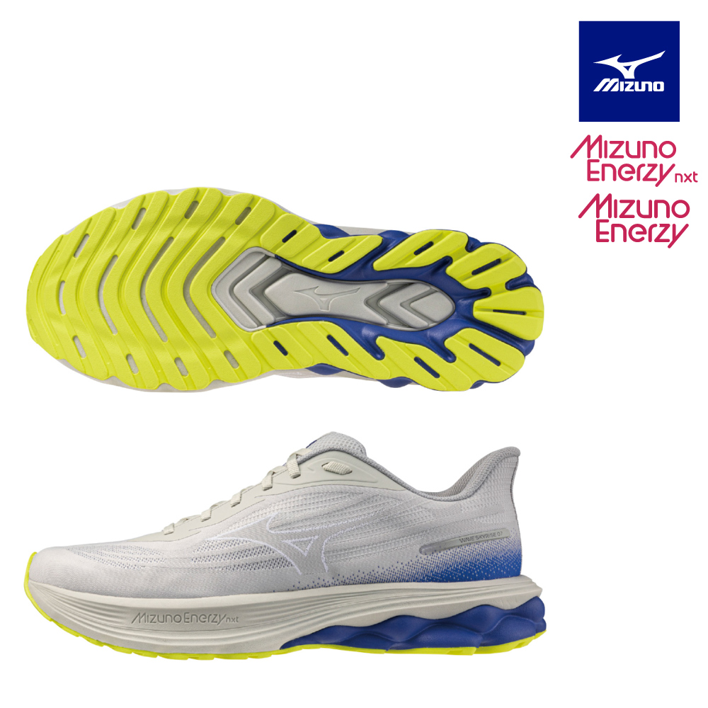 MIZUNO 美津濃 WAVE SKYRISE 7 男款 慢跑鞋 J1GC260902