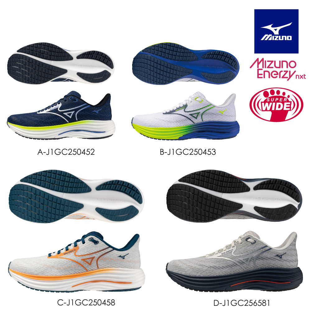 MIZUNO 美津濃WAVE RIDER 29 男款慢跑鞋J1GC2504XX J1GC256581（任選