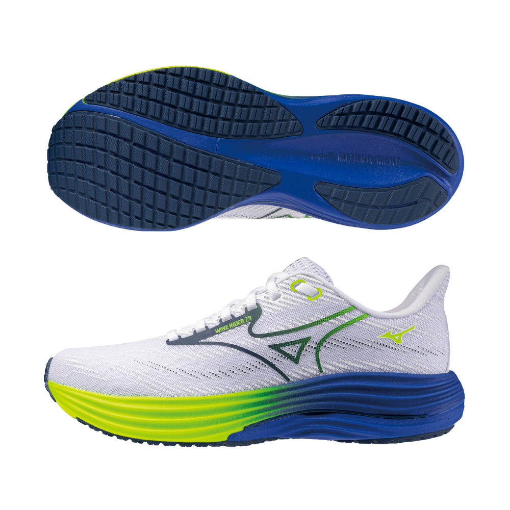 MIZUNO 美津濃WAVE RIDER 28 男款慢跑鞋J1GC240355 - PChome 24h購物