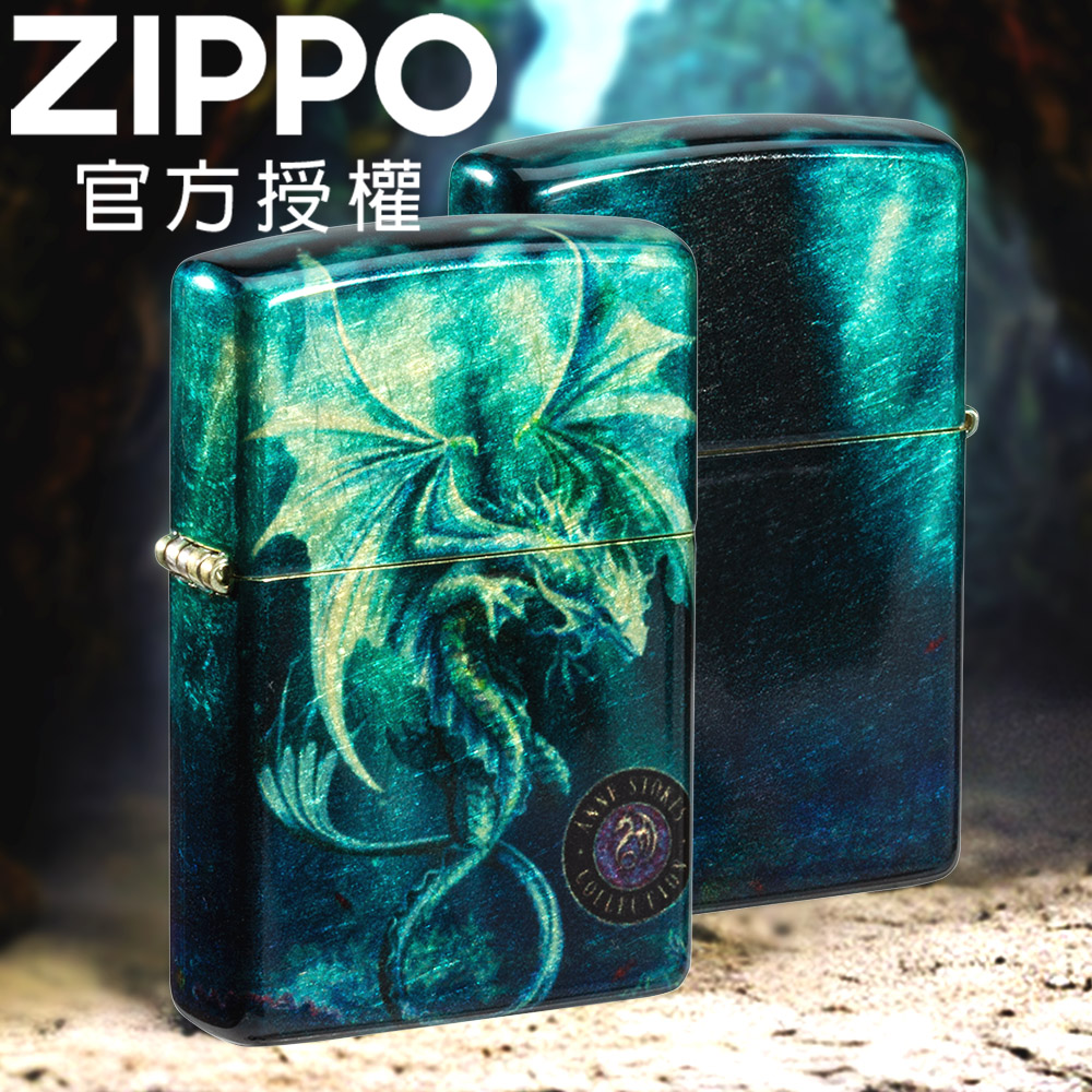 Zippo 【官方旗艦店】Anne Stokes Collection 安妮斯托克斯哥特龍防風打火機