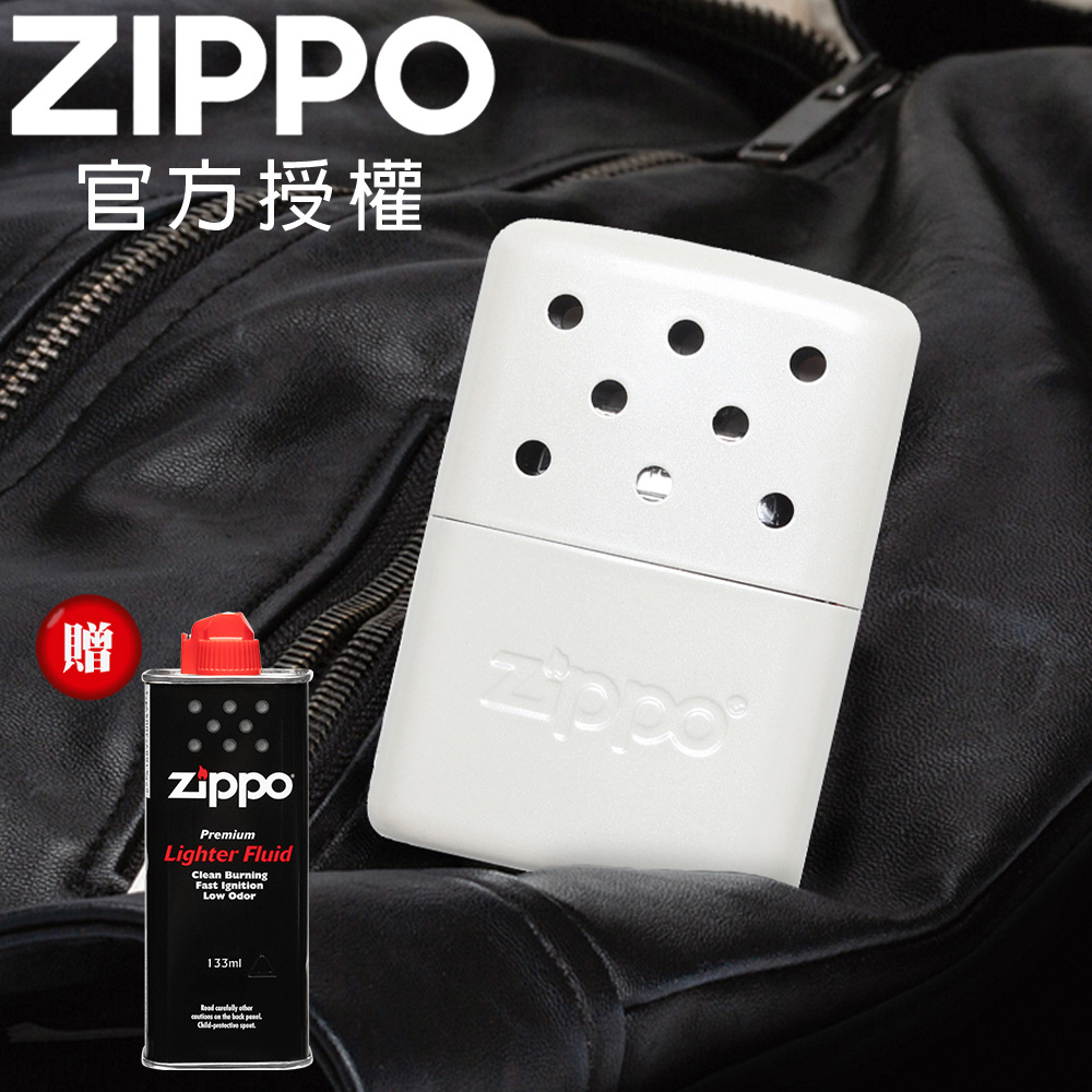 Zippo 【官方授權店】Hand Warmer 暖手爐(小型珍珠白-6小時) 『贈133ml專用油*1』