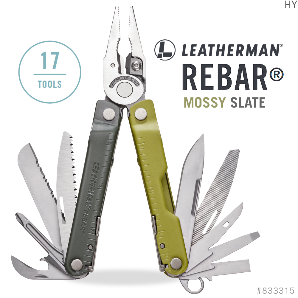 LEATHERMAN REBAR 工具鉗-板岩色#833315
