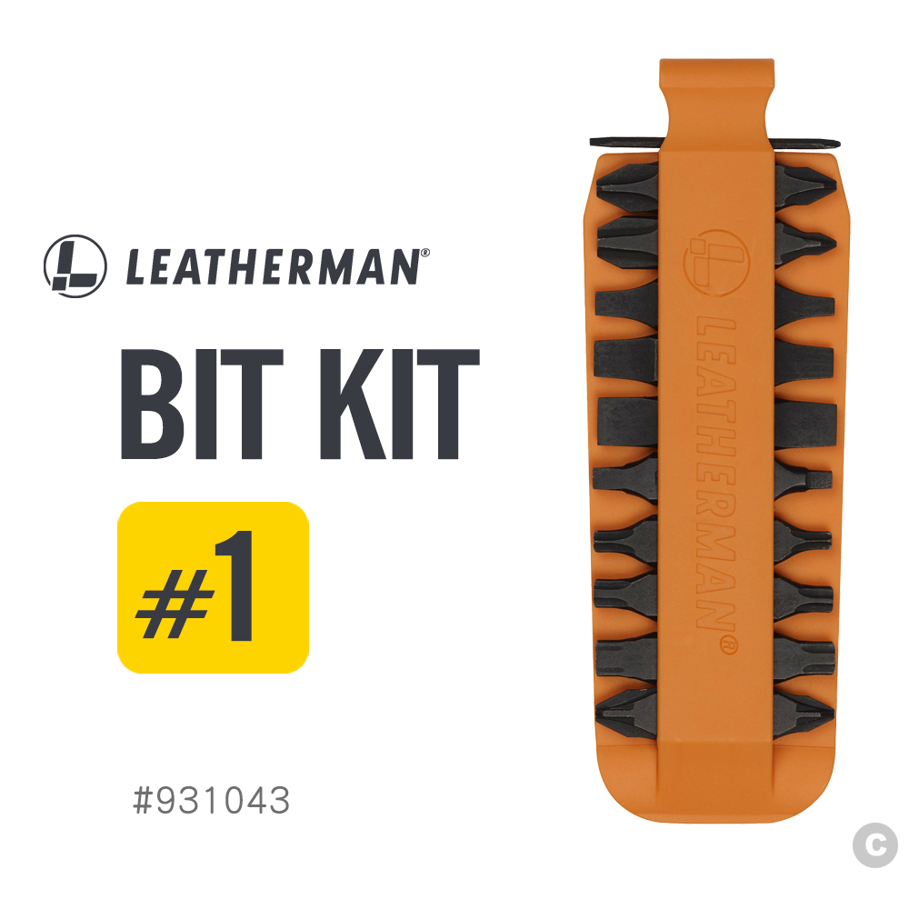 LEATHERMAN 橘色 / BIT KIT #1 可拆式工具組#931043