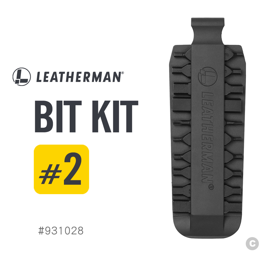 LEATHERMAN 黑色 / BIT KIT #2 可拆式工具組#931028