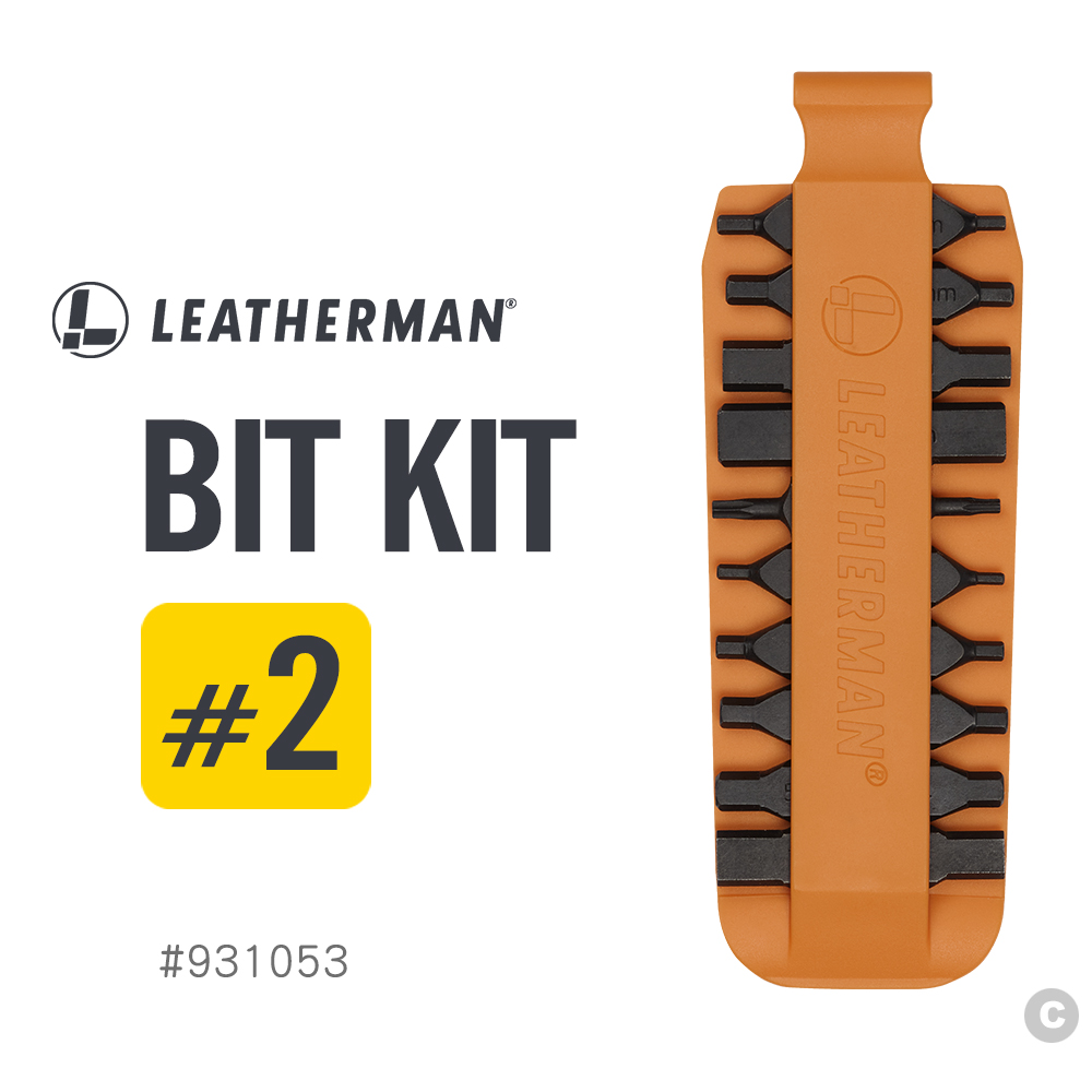 LEATHERMAN 橘色 / BIT KIT #2 可拆式工具組#931053