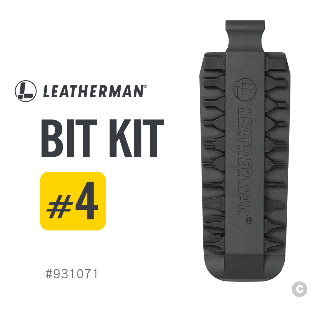 LEATHERMAN 黑色 / BIT KIT #4 可拆式工具組#931071