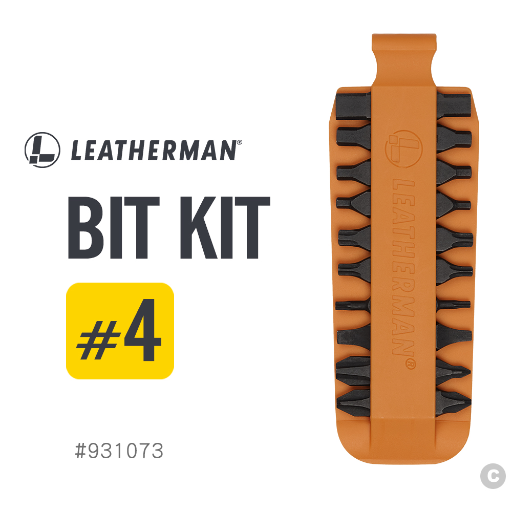 LEATHERMAN 橘色 / BIT KIT #4 可拆式工具組#931073