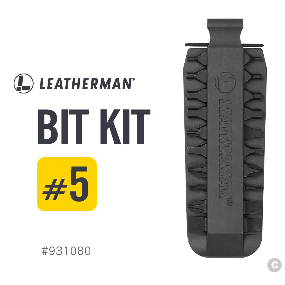 LEATHERMAN 黑色 / BIT KIT #5 可拆式工具組#931080
