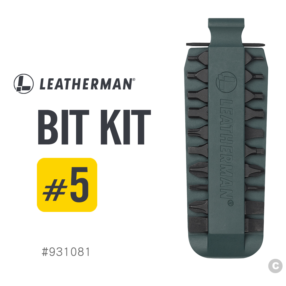 LEATHERMAN 綠色 / BIT KIT #5 可拆式工具組#931081