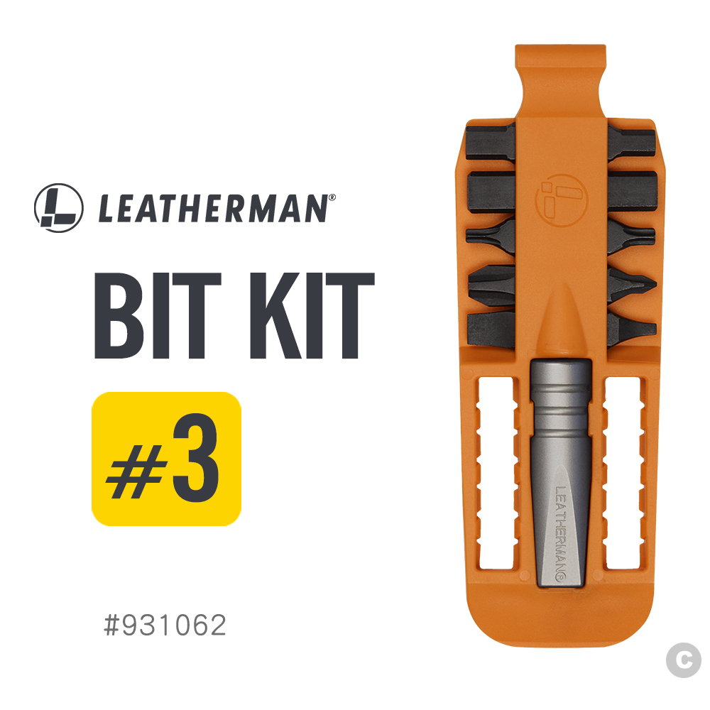 LEATHERMAN 橘色 / BIT KIT #3 可拆式工具組 #931062