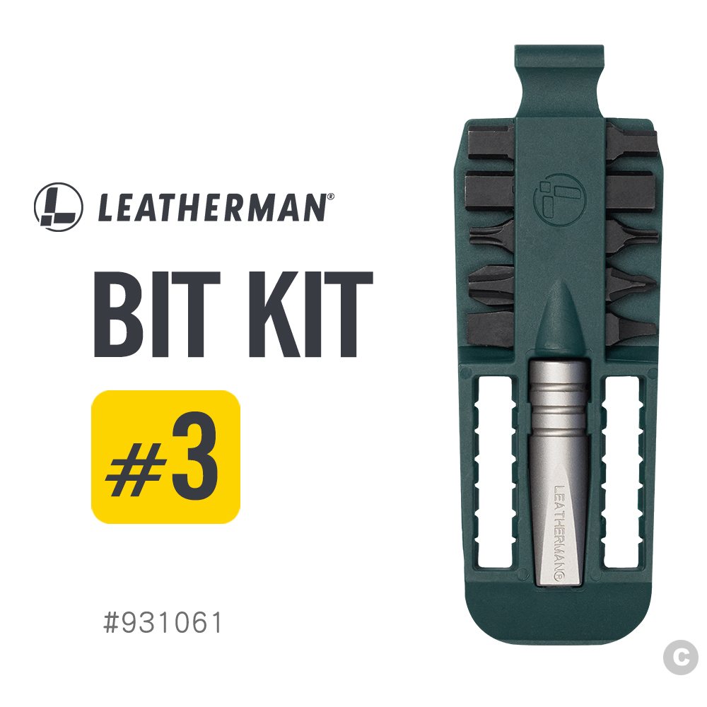 LEATHERMAN 綠色 / BIT KIT #3 可拆式工具組 #931061