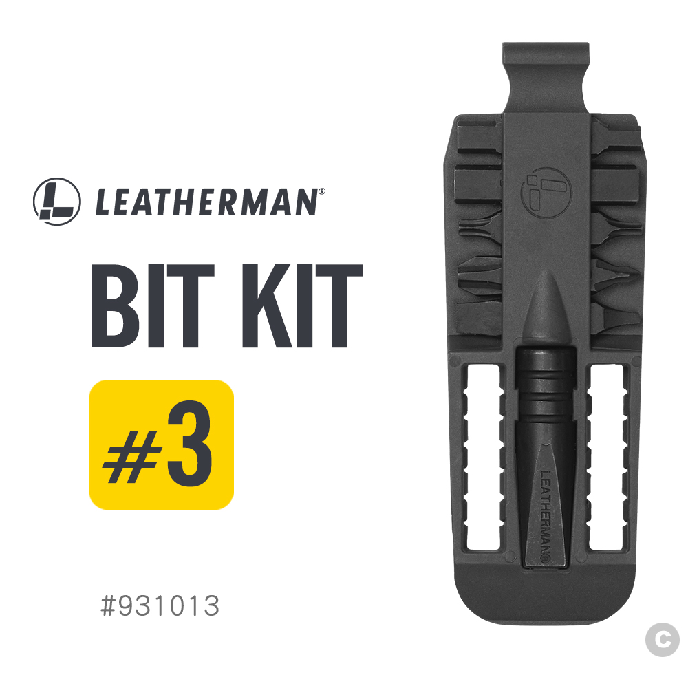 LEATHERMAN BIT KIT #3 可拆式工具組/黑 #931013