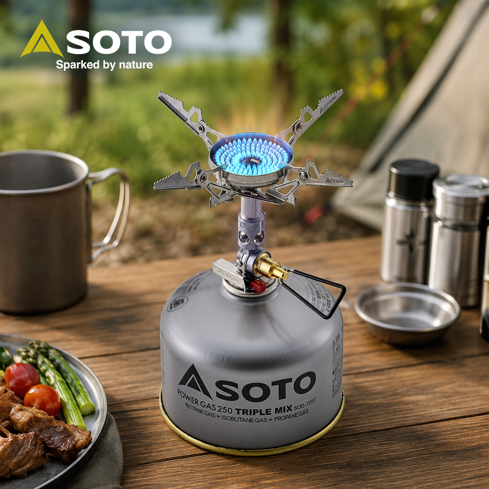 SOTO 防風穩壓登山爐 特仕版 Wind Master SOD-311GS 輕量攻頂爐 高山爐