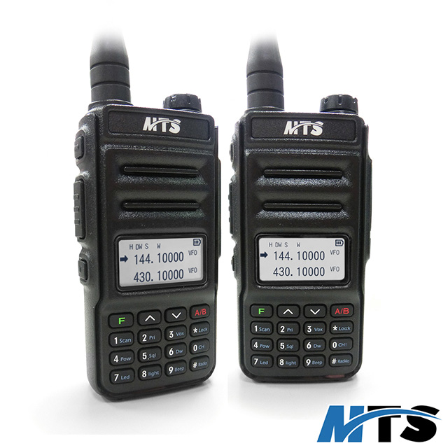MTS 雙段/雙頻/雙待無線對講機（2入組）MTSVU68TX2