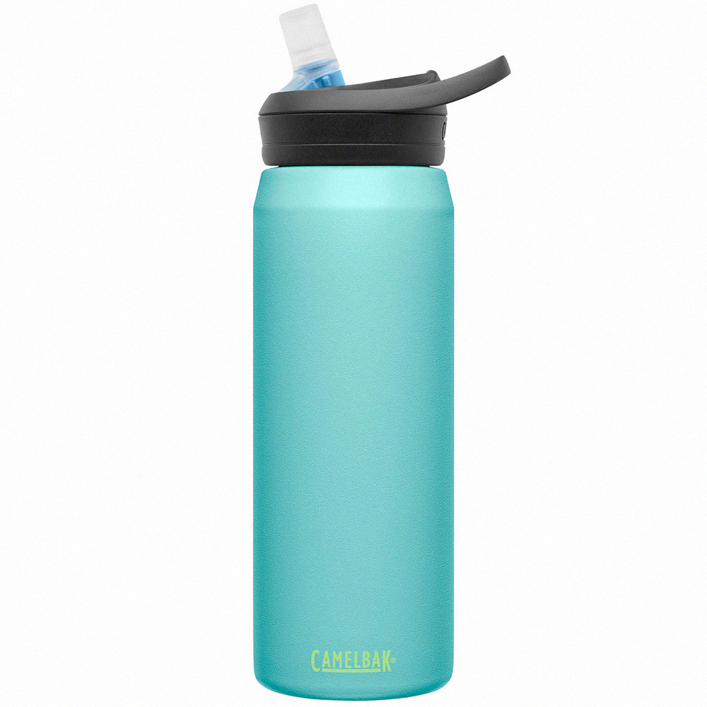 CamelBak 【美國 】750ml eddy+不鏽鋼多水吸管保溫瓶(保冰) 清澈河流