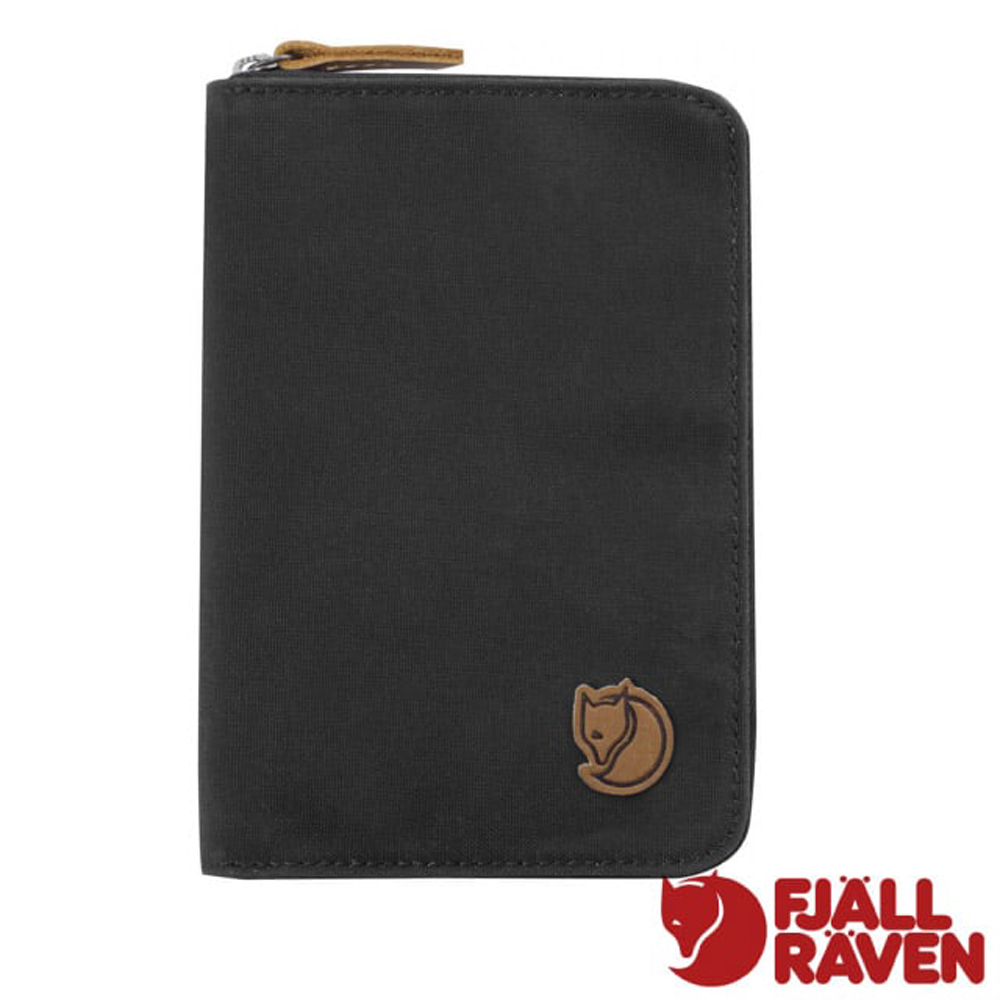 Passport Wallet 防潑水耐磨旅行護照錢包.小護照包.皮夾.長夾.零錢包.證件袋/皮革裝飾/24220-030 深灰