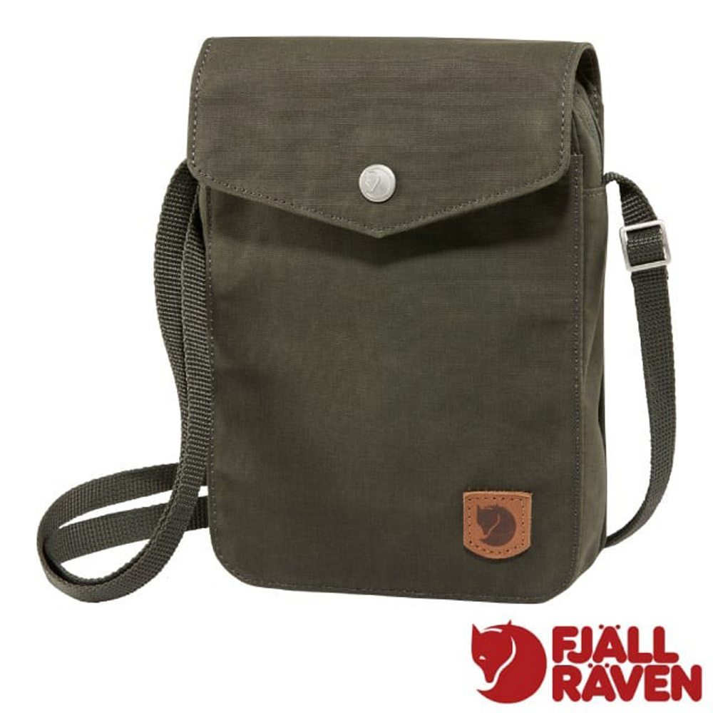 Fjallraven 小狐狸 Greenland Pocket 旅行隨身袋.側背包.斜背包.單肩包.腰包.臀包.護照包.證件錢包_23156-662 深森綠