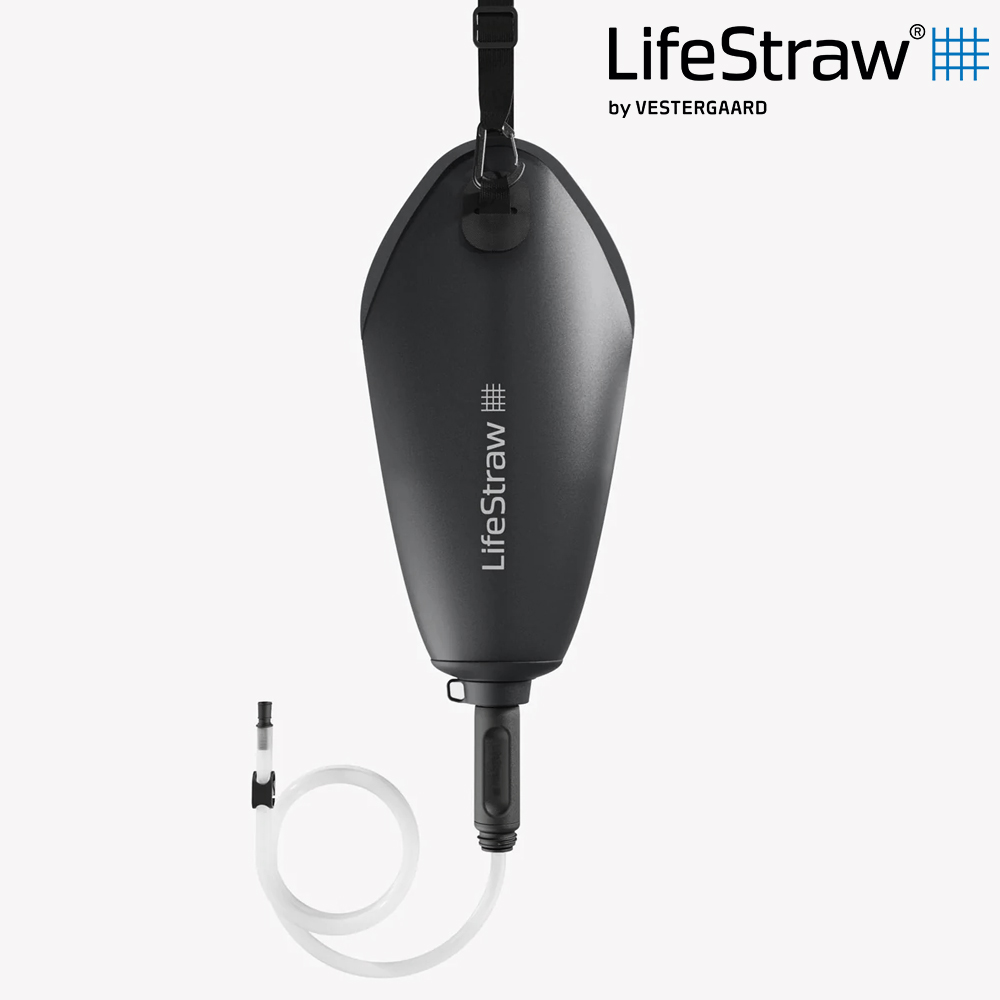 LifeStraw Peak 頂峰軟式水袋 3L深灰