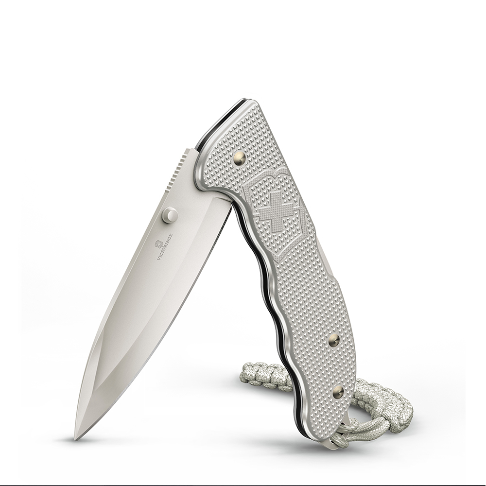 VICTORINOX 瑞士維氏 5用ALOX金屬殼Evoke系列瑞士刀(136mm)-銀色 (0.9415.D26)