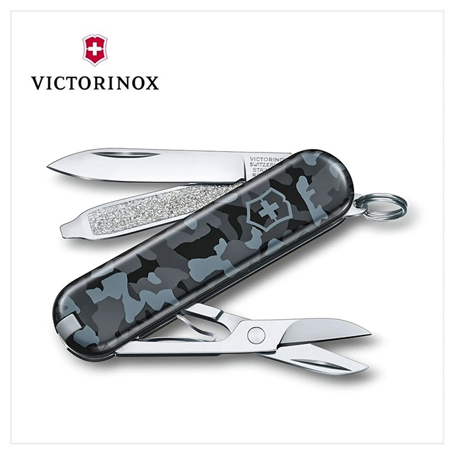 VICTORINOX 瑞士維氏 瑞士刀 58mm/7用/ 海軍迷彩 0.6223.942