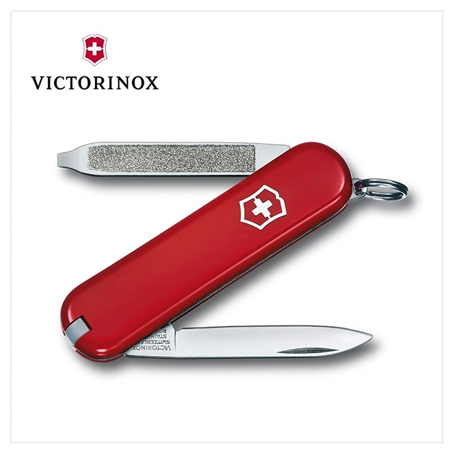 VICTORINOX 瑞士維氏 0.6123 瑞士刀 58mm/6用/紅