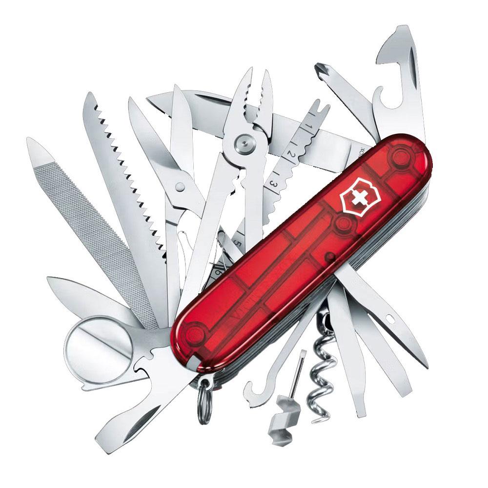 VICTORINOX 瑞士維氏 Swiss Champ 冠軍刀 33用瑞士刀/紅1.6795.T2