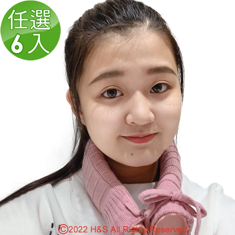 瀚軒 繞繞U型矽膠冷熱水袋(紫/粉/藍共3色)任選6入