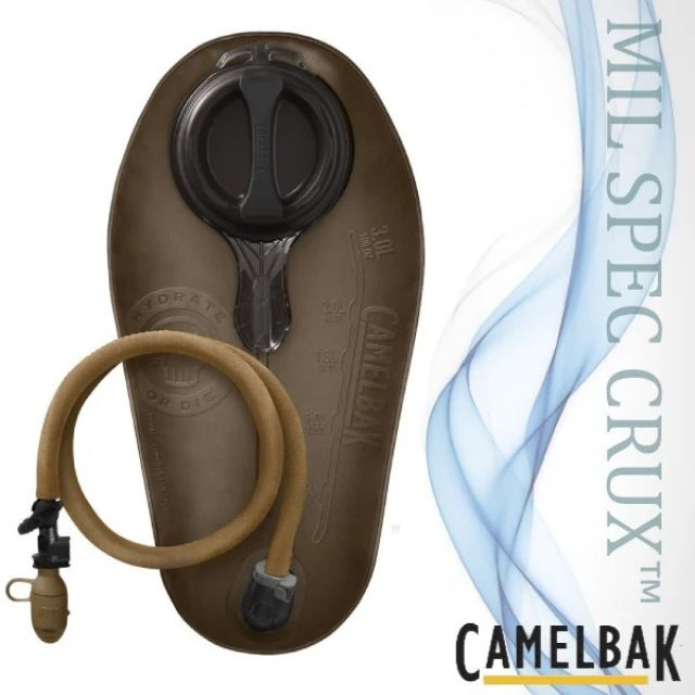 CamelBak 美國 Mil Spec Crux 3L 軍規快拆水袋-長版(僅290g).吸管水袋.84mm大開口/ CBM1944001003