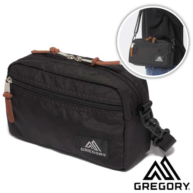 Gregory 美國 PAD SHOULDER POUCH 2.5L 可調式側背包(M).郵差包.公事包_65380 黑