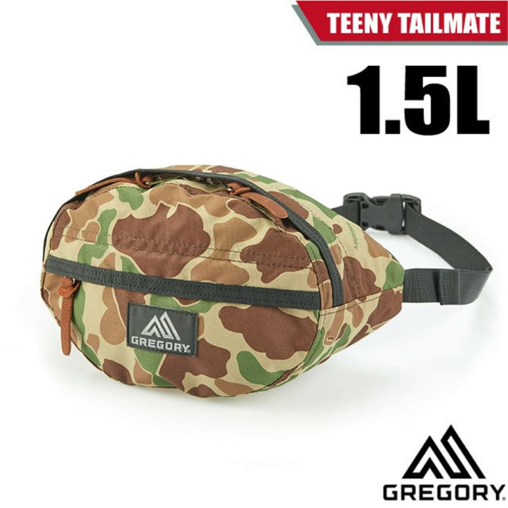 Gregory 【美國 】TEENY TAILMATE 1.5L 超輕可調式腰包(可調整式腰帶)/119651-9865 岩紋迷彩