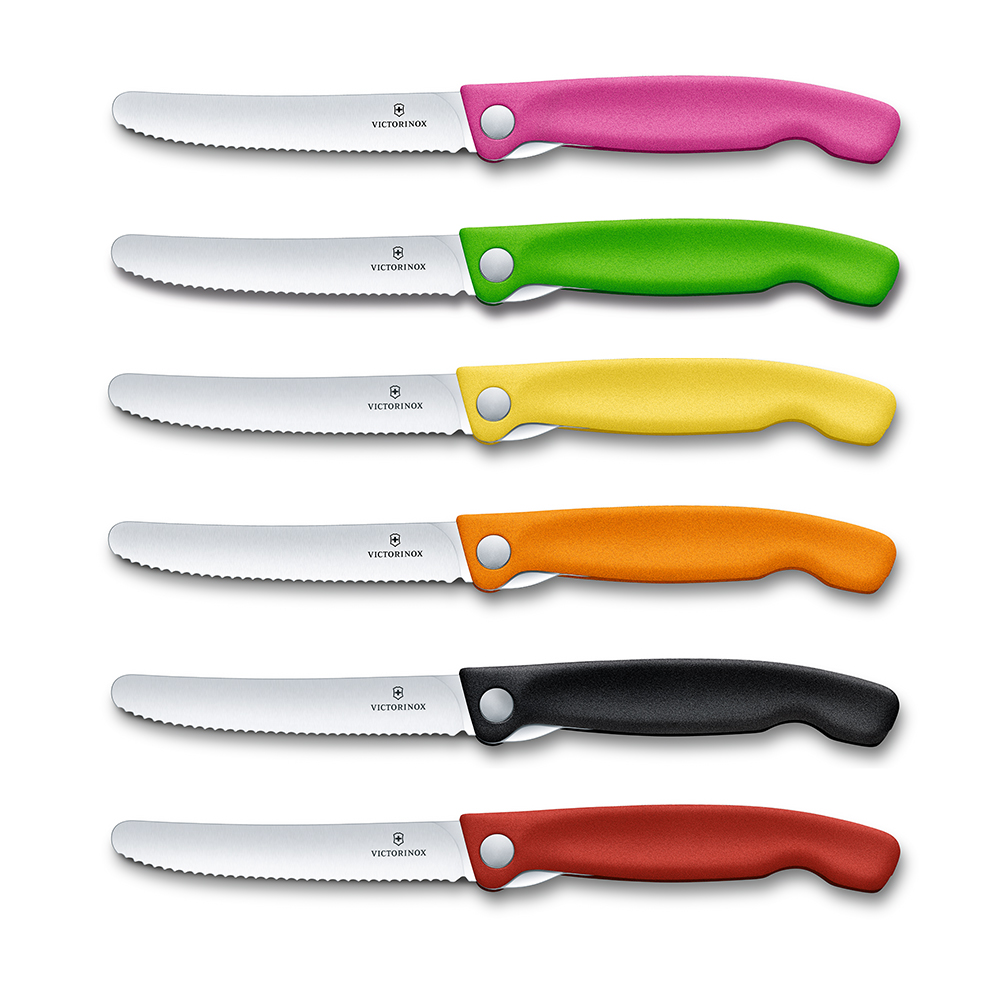 VICTORINOX 瑞士維氏 摺疊款番茄刀 /多色任選 (67836.F5B)