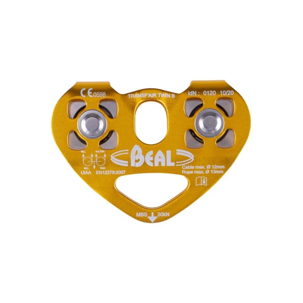 Beal TRANSF'AIR TWIN B 雙滑輪 (滾珠承軸) MPTB