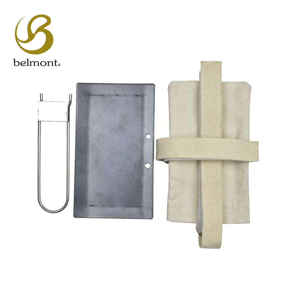 Belmont 日本 戶外厚鐵板煎烤盤 BM-377(3.2mm附收納袋)