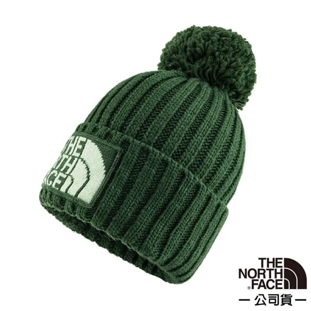 【The North Face】Heritage Ski Tuke 休閒保暖毛帽(帽沿寬大/可覆耳)/7WJO-KOH 綠色 - PChome ...