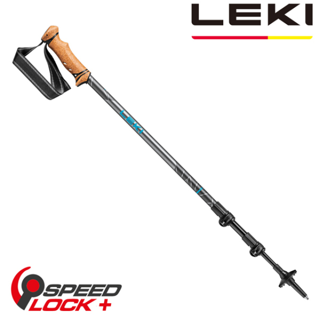 LEKI LEGACY 軟木塑料握把快速扣避震登山杖