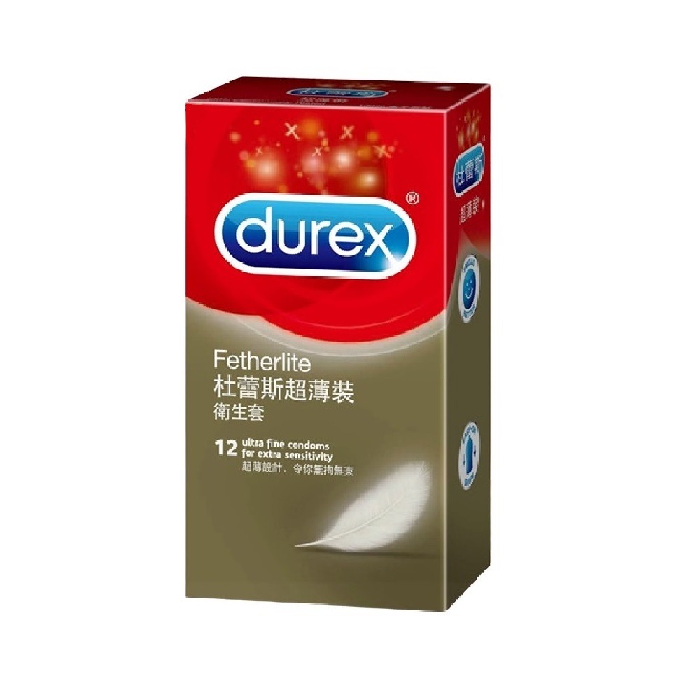 Durex 杜蕾斯 超薄裝 保險套 12入裝 安全套
