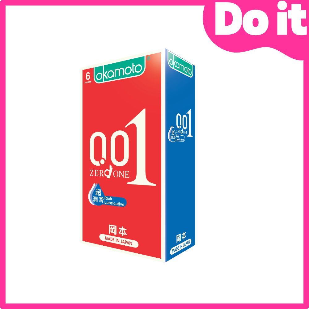 okamoto 岡本 001 RL 至尊勁薄 保險套 6入/盒