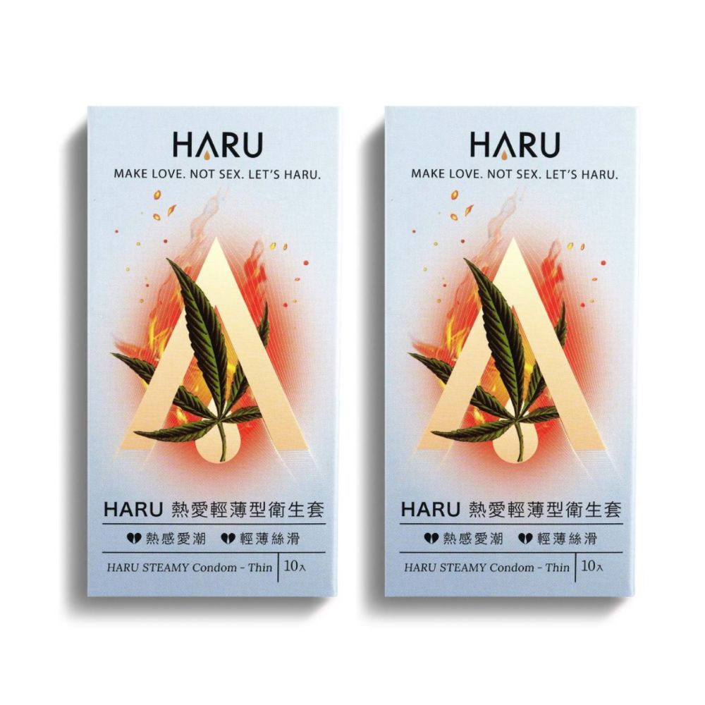 HARU STEAMY熱愛輕薄型保險套 10入*2盒 共20入