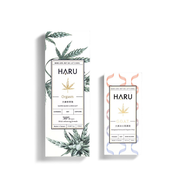 HARU 大 麻雙重高潮組 潤滑液+高潮液
