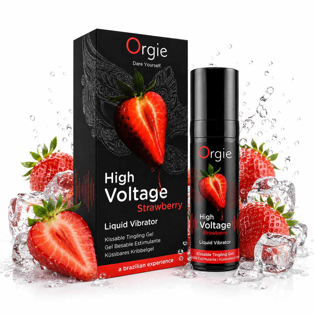 Orgie 10級酥麻跳動式快感增強液(草莓小黑瓶)15ml