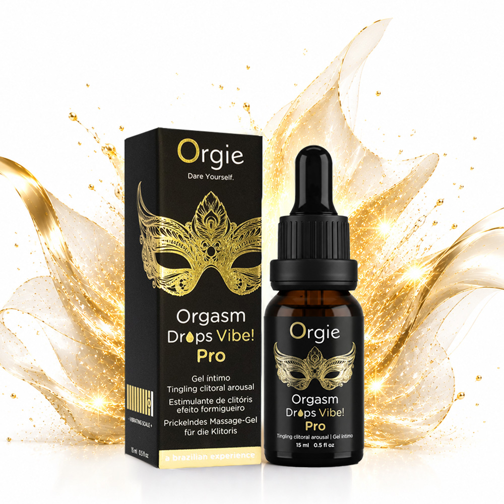 Orgie 小金瓶9級PRO酥麻冰火跳動快感增強液(蜜桃口味)15ml