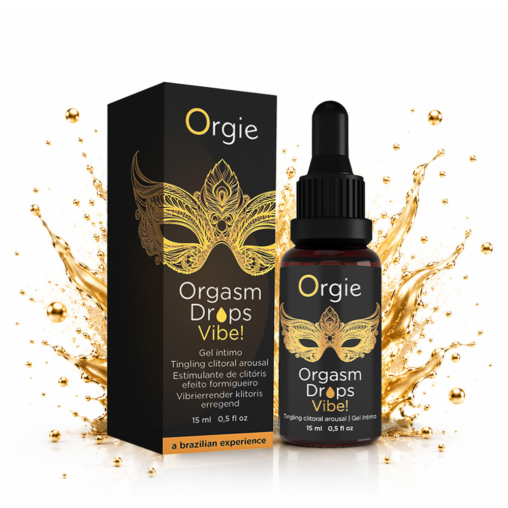 Orgie 小金瓶冰火跳動快感增強液(蜜桃口味)15ml