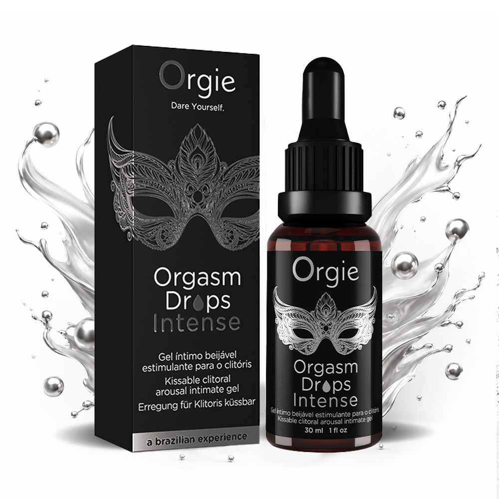 Orgie 小銀瓶極限熱感蜜豆高潮液(蘋果口味)30ml