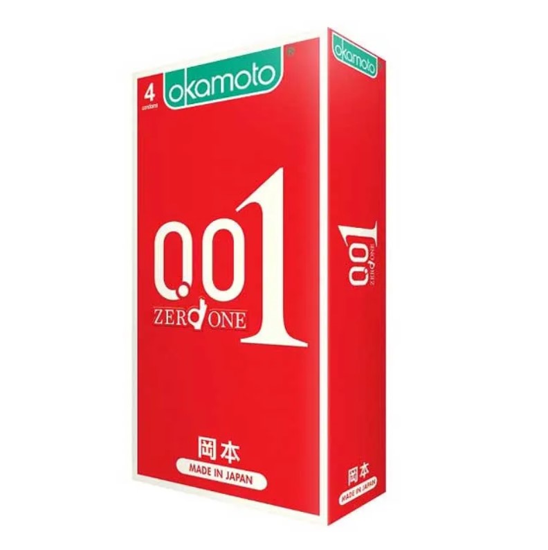 okamoto 岡本 OK 001至尊勁薄保險套 4片裝*10