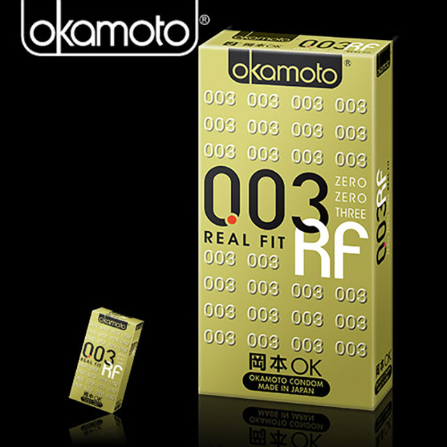 okamoto 岡本 003-RF極薄貼身保險套(6入裝) *9