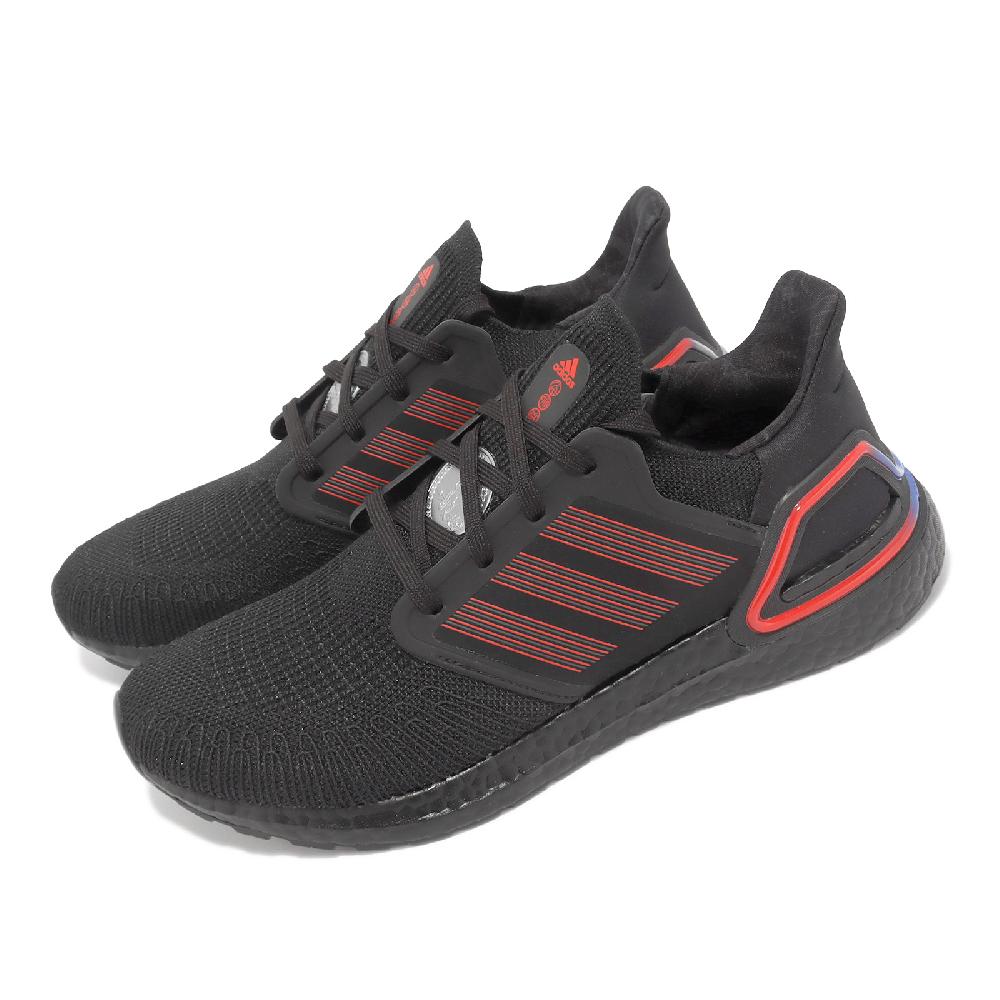 adidas 愛迪達 慢跑鞋 Ultraboost 20 男鞋 黑 紅 兔飛猛進 兔年 美林 運動鞋  ID4255