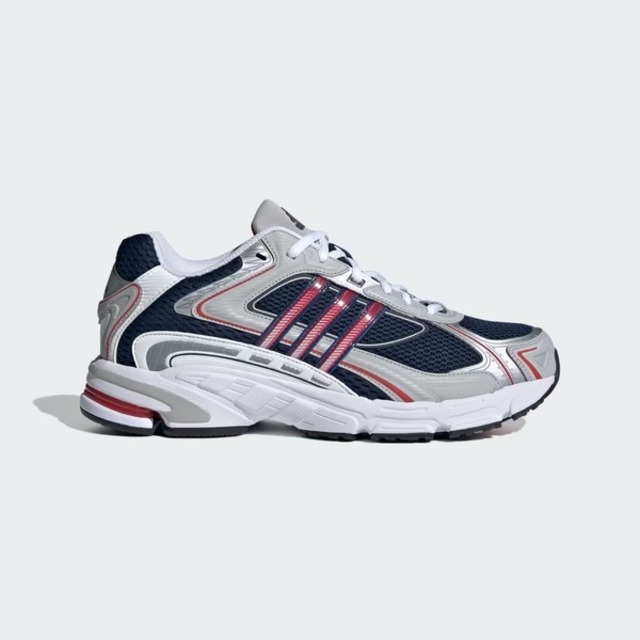 adidas 愛迪達 Response CL IG6227 男 慢跑鞋 運動 復古 休閒 網眼 緩震 流行 穿搭 深藍 紅