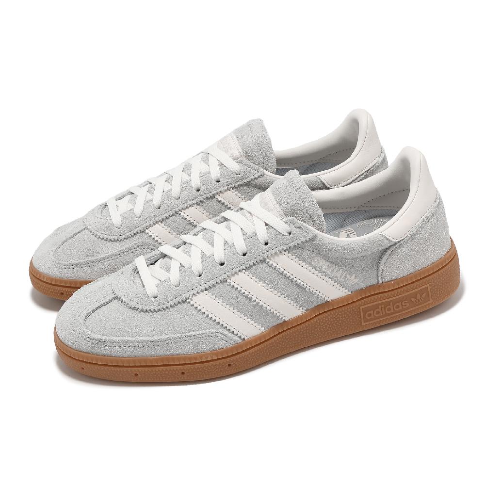 休閒鞋 Handball Spezial W 女鞋 灰 白 麂皮 復古 膠底 IF6491