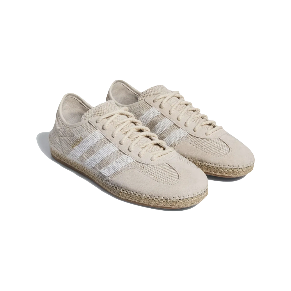 Clot x  Originals Gazelle Halo Ivory 棉麻米色 聯名款 男鞋 休閒鞋 IH3144